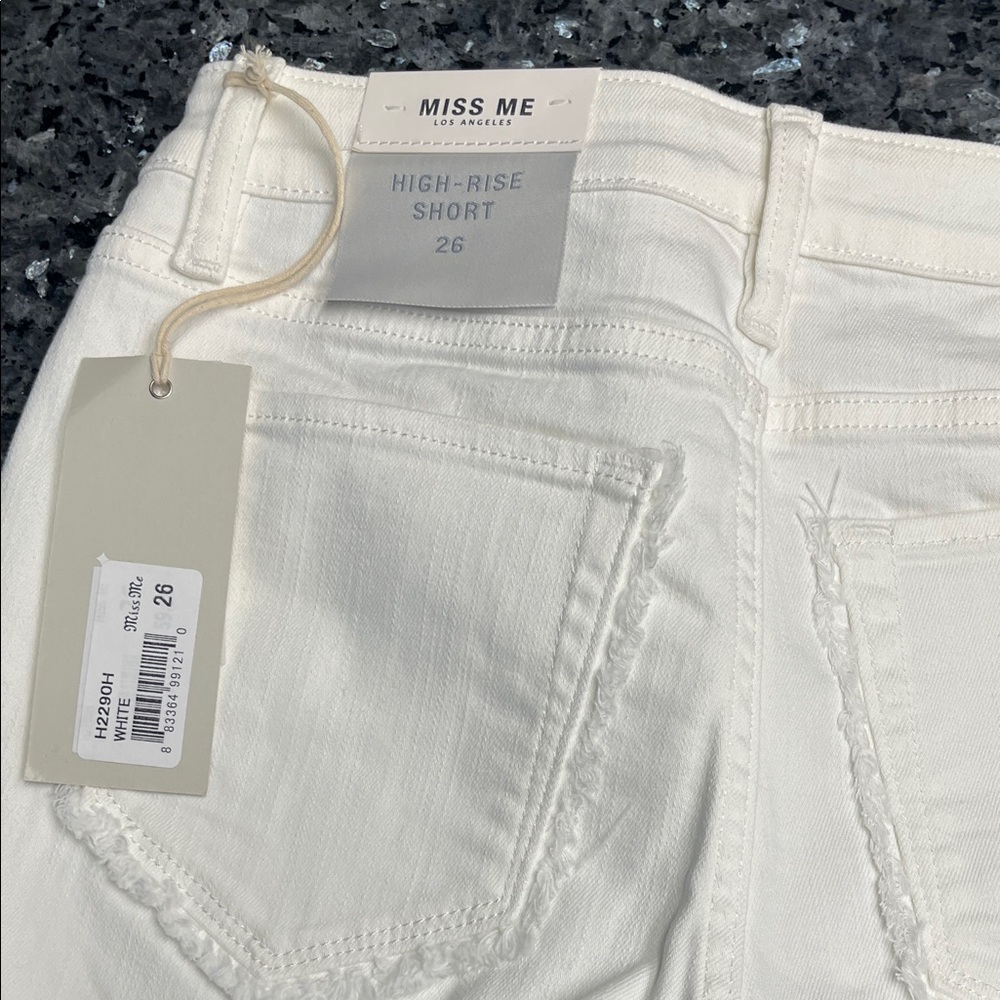 Miss Me High-Rise Cream Jeans